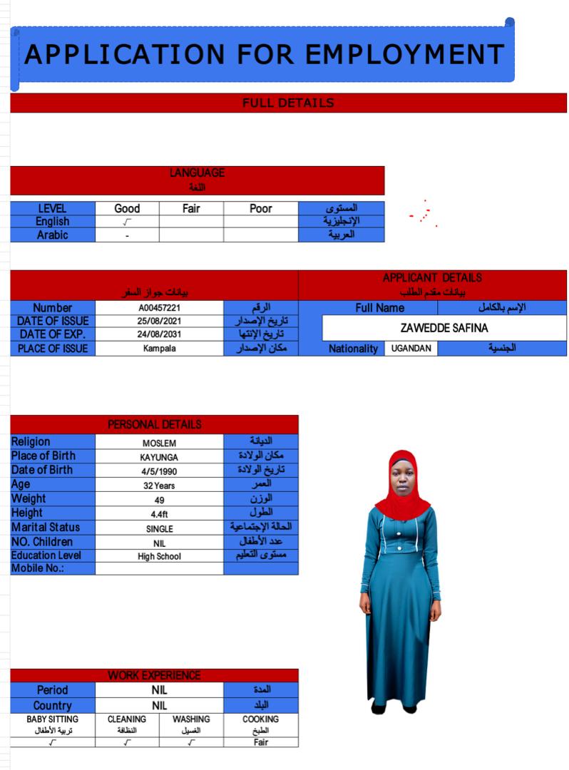 تكلفة استقدام الخادمات في الاردن
